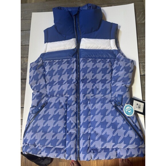 Spyder Eastwood Down Vest sz Med 500 Fill Down Ski Quilted Puffer Vest Women SzM - Picture 1 of 7
